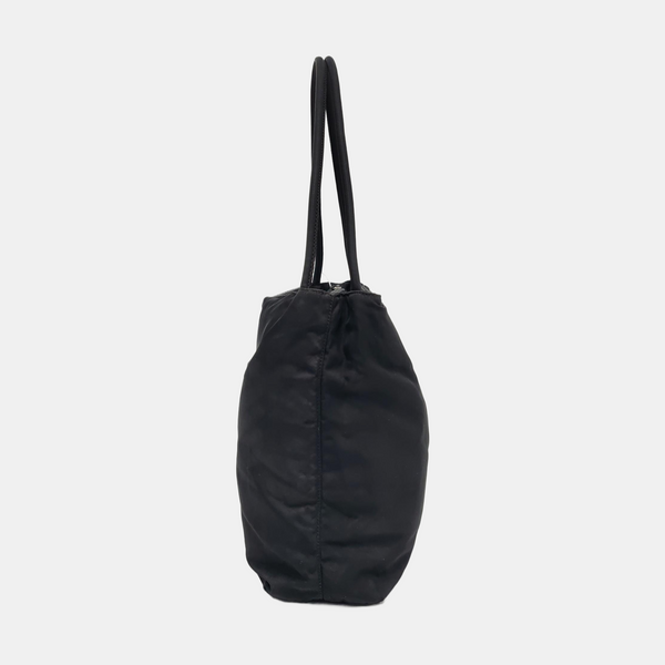 Nylon Tote Bag Black