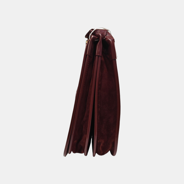 Calfskin Shoulder Bag Red