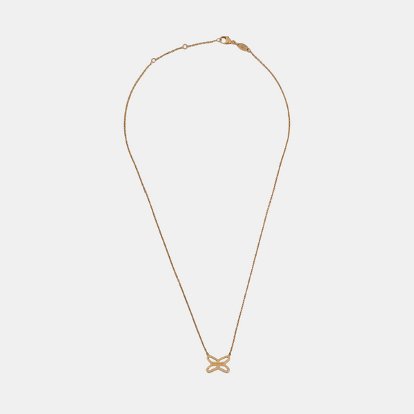 Jeux De Liens 18k Rose Gold Necklace