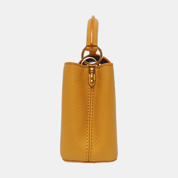 CAPUCINES Mini Calfskin Orange