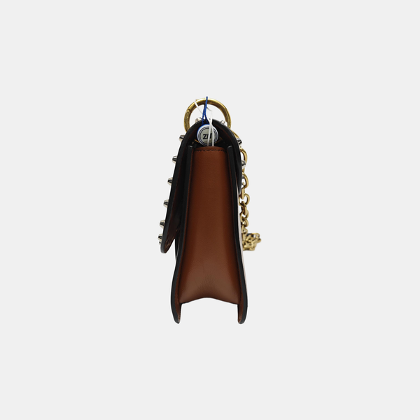 Leather Shoulder Bag Brown