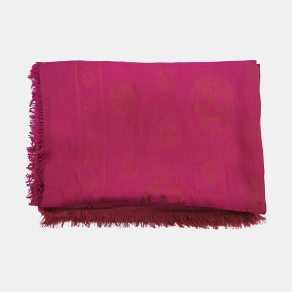 Cotton Scarf Purple