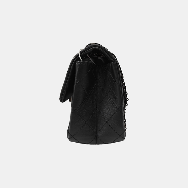 2.55 224 (mini) Quilted Calfskin Black