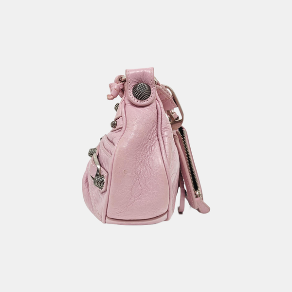 Le Cagole Mini Lambskin Pink