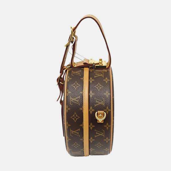 BOITE CHAPEAU PM Monogram Coated Canvas Brown