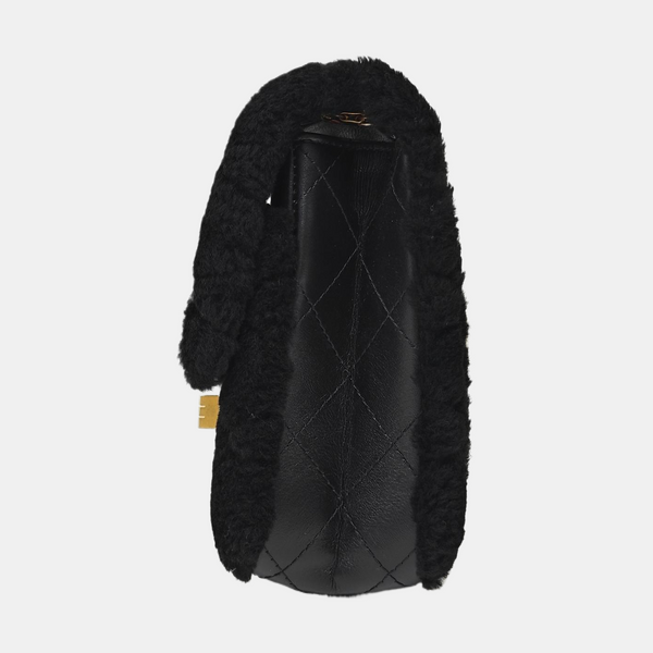 2.55 Quilted Sheepskin Black