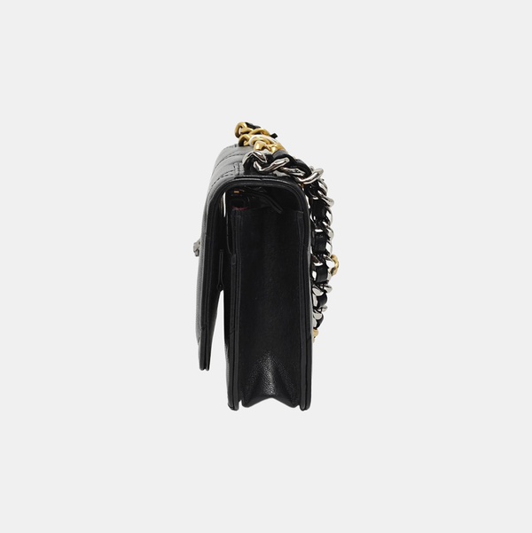 CHANEL 19 WOC Quilted Lambskin Black