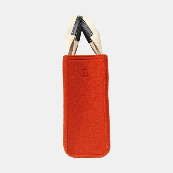 Woody Small Felt Orange