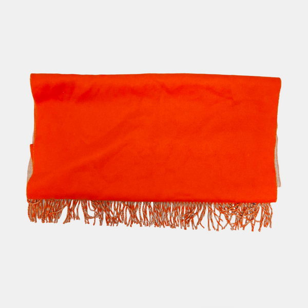 Cashmere Scarf Orange