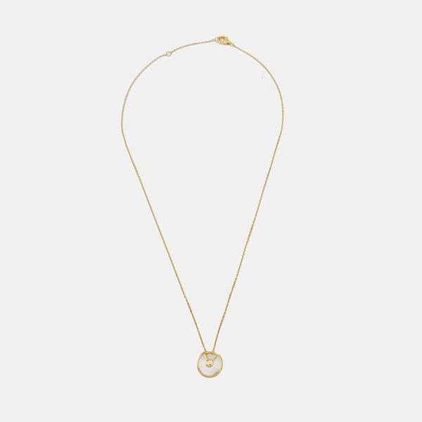 AMULETTE DE CARTIER 18k Rose Gold Necklace