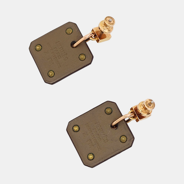 As De Coeur Metal Gold Earrings