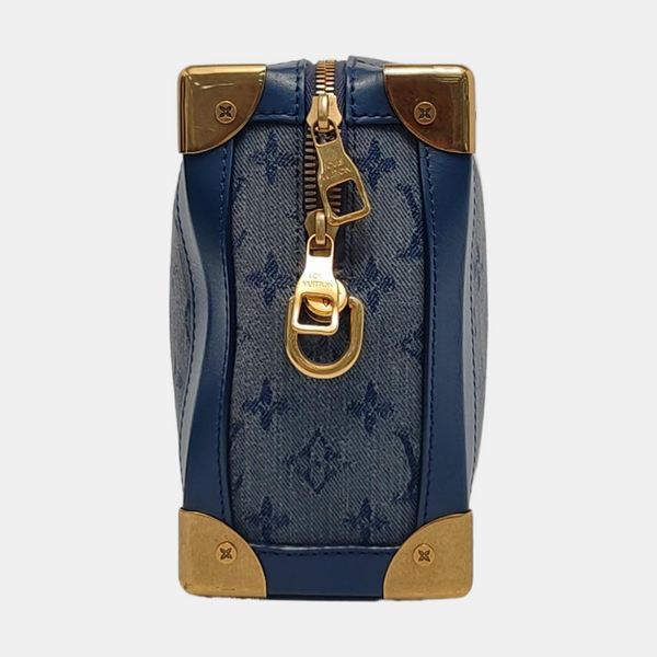 SOFT TRUNK Monogram Denim Blue
