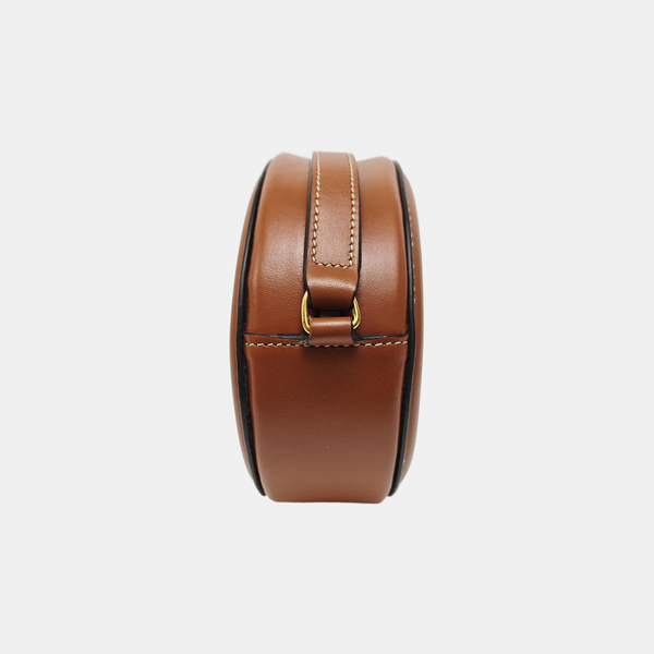 TRIOMPHE Small Calfskin Brown