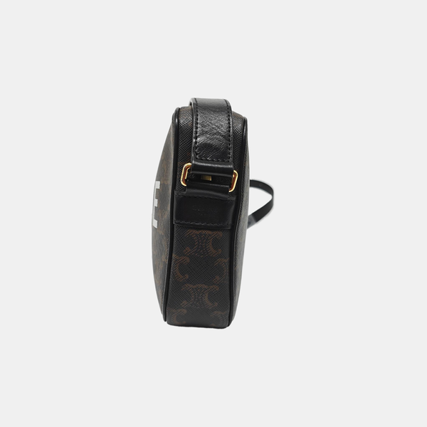 TRIOMPHE Medium Coated Canvas Black