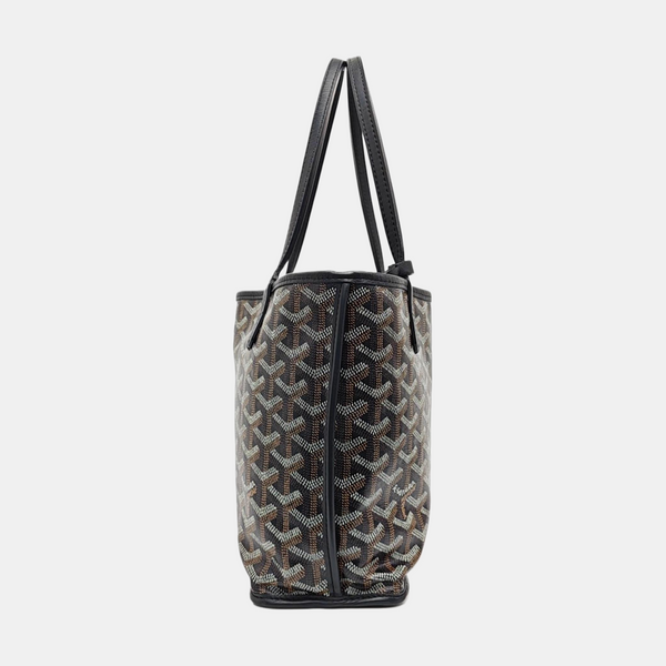 Anjou Mini Coated Canvas Black