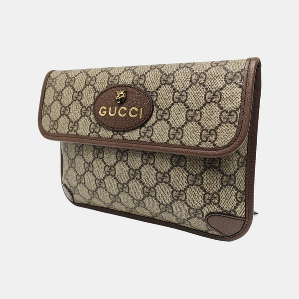 Neo Vintage Monogram Coated Canvas Beige