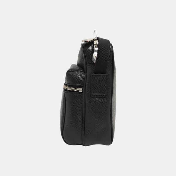 OUTDOOR PM Monogram Coated Canvas Black