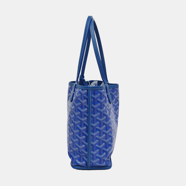 Anjou Mini Coated Canvas Blue