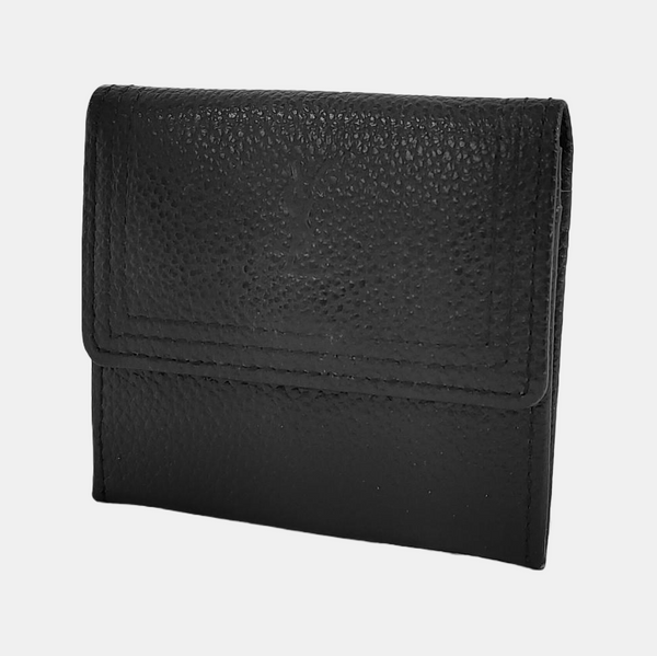 Calfskin Black Card Holder
