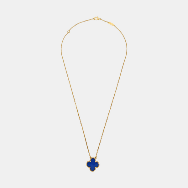 Vintage Alhambra 18k Gold Necklace