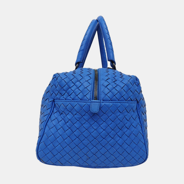Calfskin Shoulder Bag Blue
