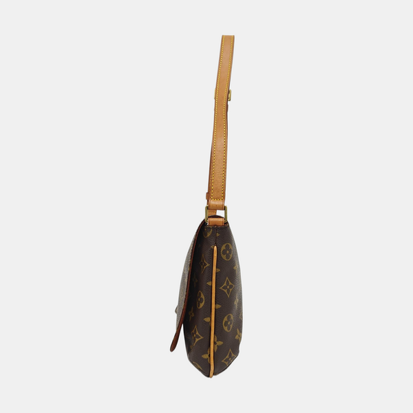 MUSETTE TANGO Monogram Coated Canvas Brown