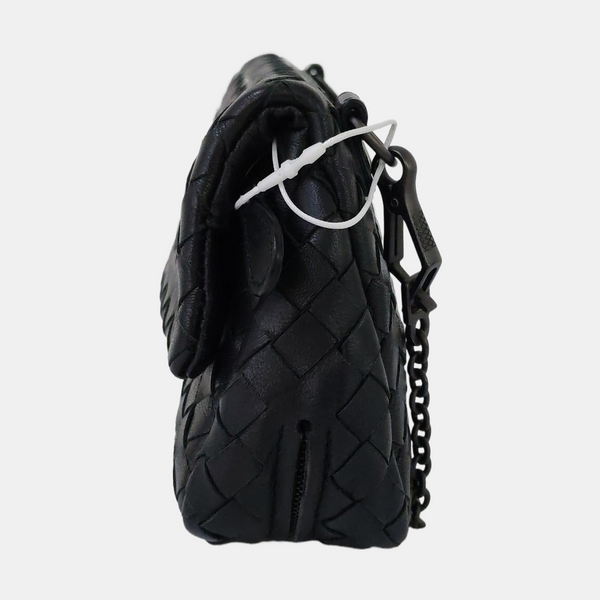 Authenticated pre-owned Messenger Mini Lambskin Black - Shoulder Bag at Looply