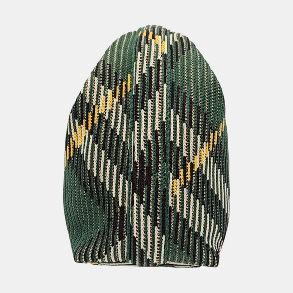 Fabric Top Handle Bag Green