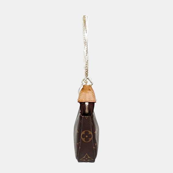 ACCESSOIRES Mini Monogram Coated Canvas Brown