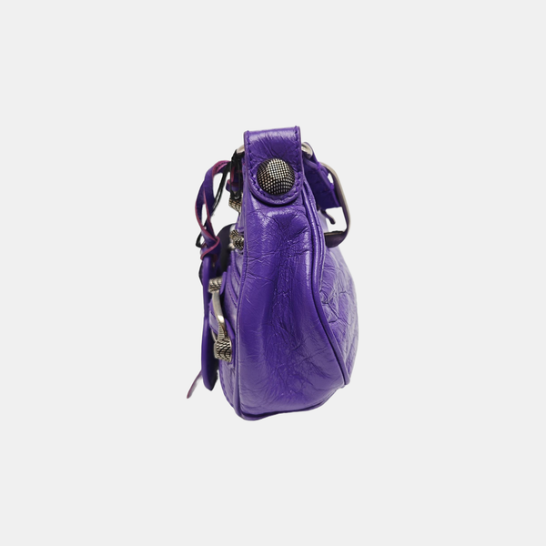 Le Cagole XS Calfskin Purple