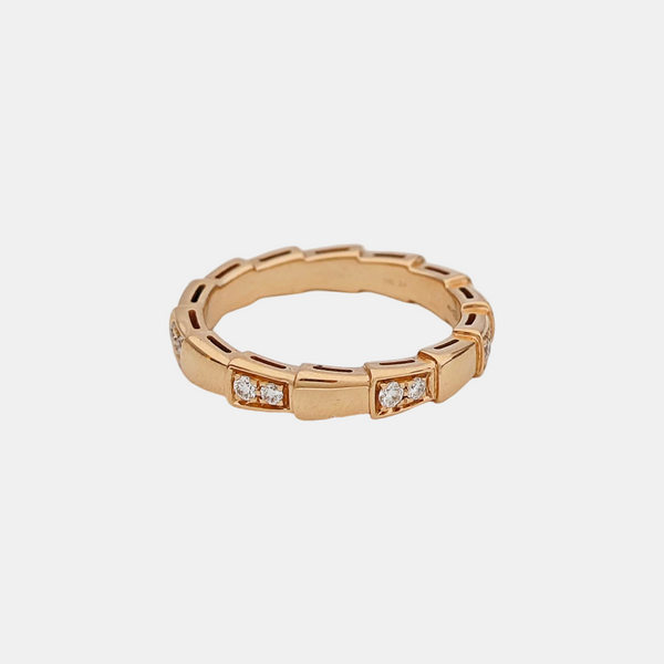 SERPENTI 18k Rose Gold Ring EU 55