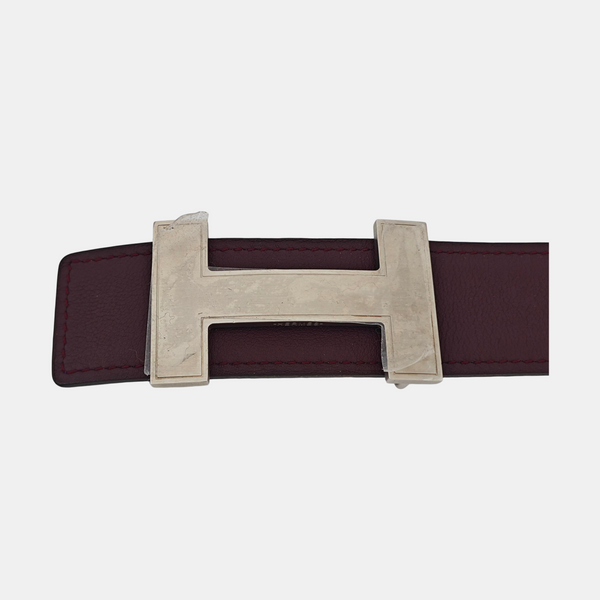 Leather Belt Red