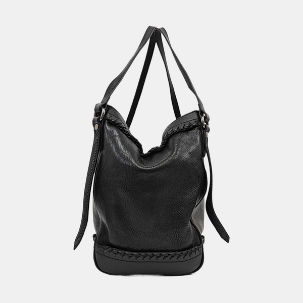 Calfskin Tote Bag Black