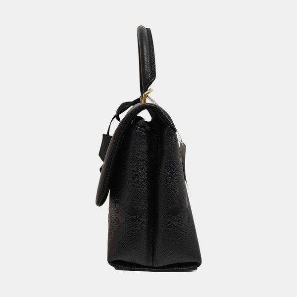 MADELEIN Monogram Calfskin Black