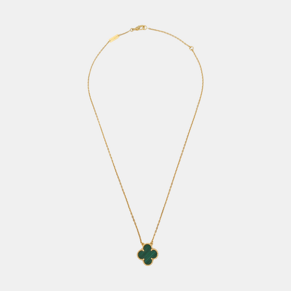 Vintage Alhambra 18k Gold Necklace
