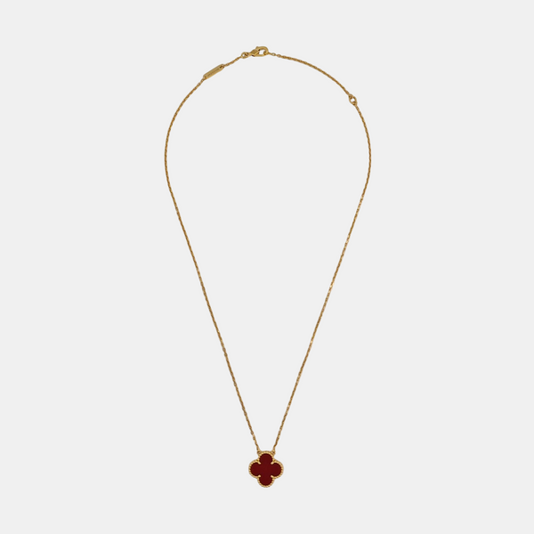 Vintage Alhambra 18k Gold Necklace