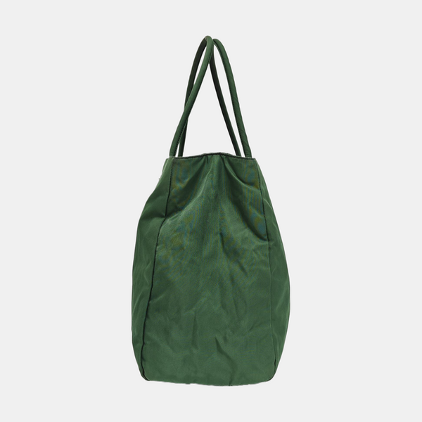 Nylon Tote Bag Green