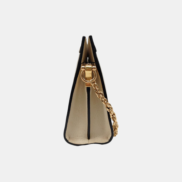 Ophidia Small Calfskin White