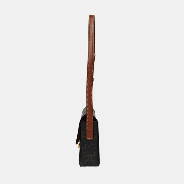 TRIOMPHE Teen Coated Canvas Black