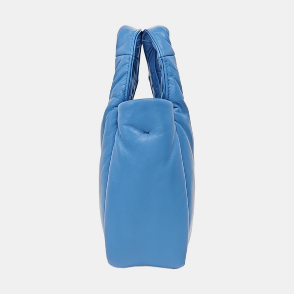 Lambskin Shoulder Bag Blue