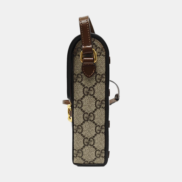 Horsebit 1955 Mini Coated Canvas Beige