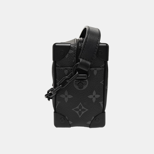 SOFT TRUNK Mini Monogram Coated Canvas Black