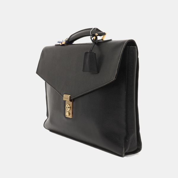 Grained Calfskin Black