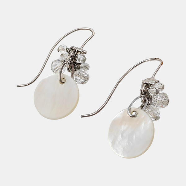 Metal Silver Stud Earrings