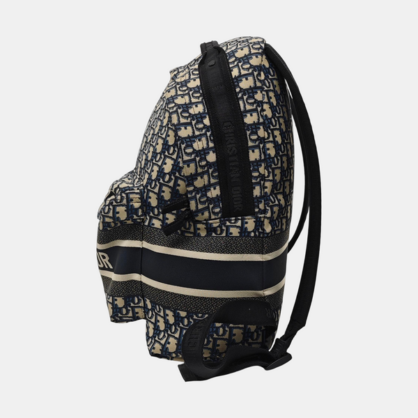 Diortravel Oblique Canvas Blue