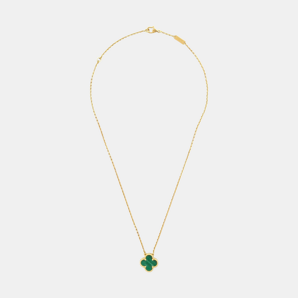 Vintage Alhambra 18k Gold Necklace