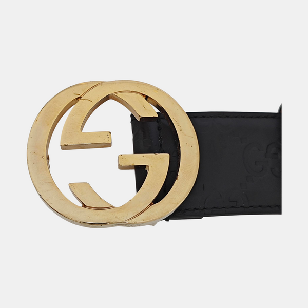 Leather Belt Black