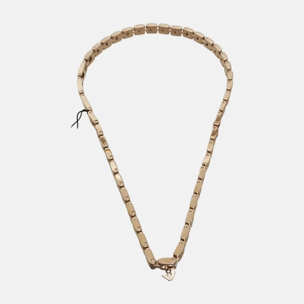 Steel Rose Gold Necklace