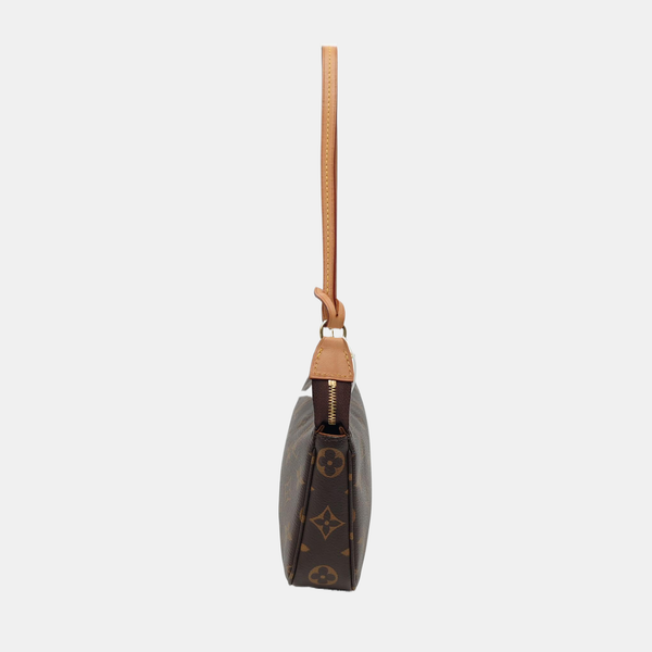ACCESSOIRES GM Monogram Coated Canvas Brown