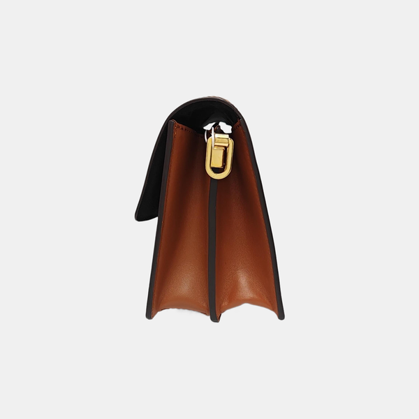 DAUPHINE MM Monogram Coated Canvas Brown